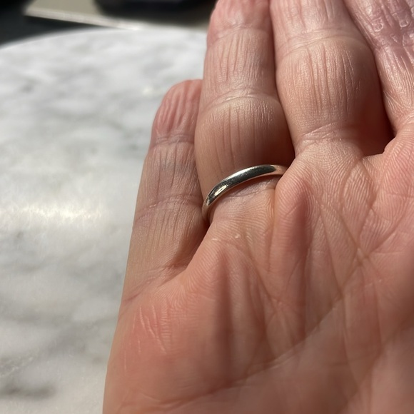 Beautiful blue topaz tear drop 925 sterling silver ring in size 7 - Picture 4 of 7